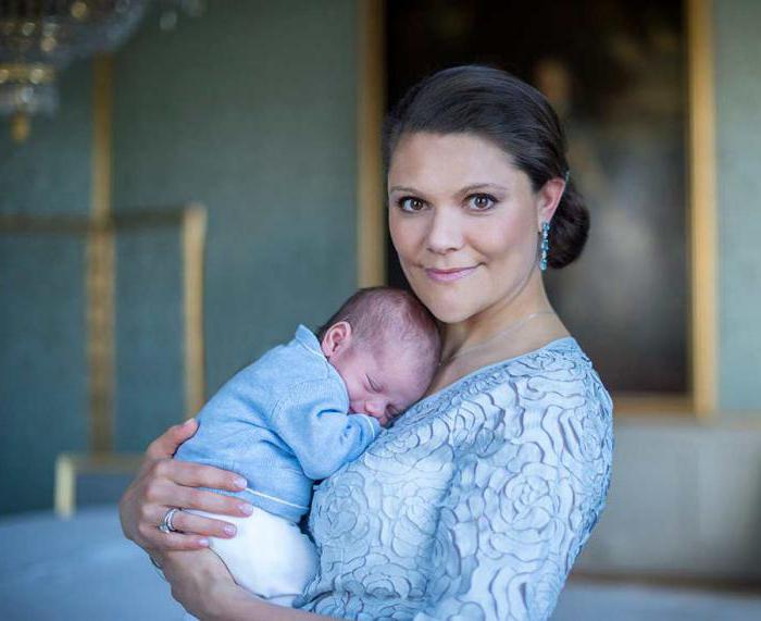 Η πριγκίπισσα της Σουηδίας, Βικτώρια, γέννησε τον γιο της